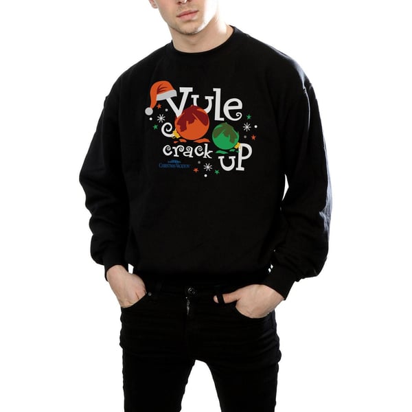 National Lampoon´s Christmas Vacation Mens Yule Crack Up Sweatshirt