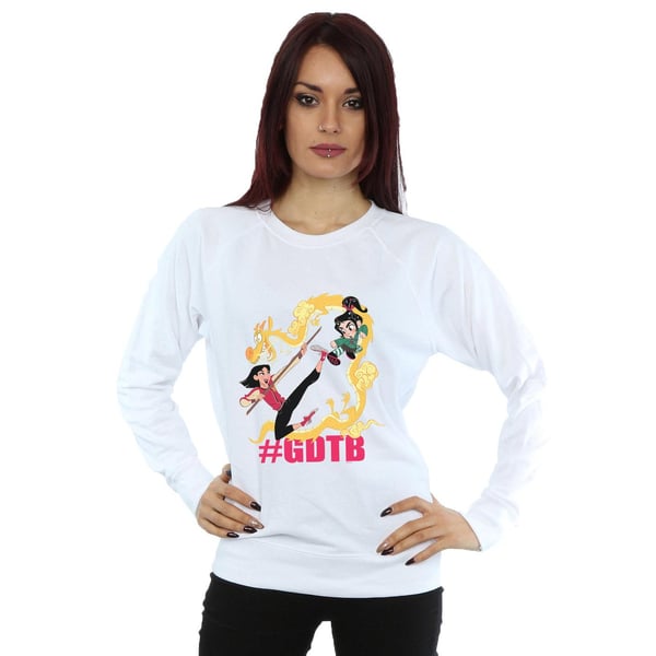 Disney Womens/Ladies Wreck It Ralph Mulan And Vanellope Sweatshirt