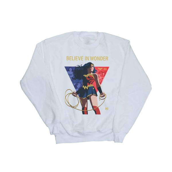 DC Comics Dam/Dam Wonder Woman 80-årsjubileum Believe In Wonder Pose Tröja