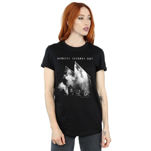 Genesis Womens/Ladies Seconds Out One Tone Cotton Boyfriend T-Shirt