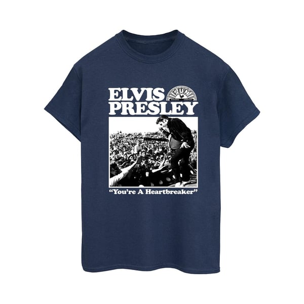Elvis Womens/Ladies A Heartbreaker Cotton Boyfriend T-Shirt