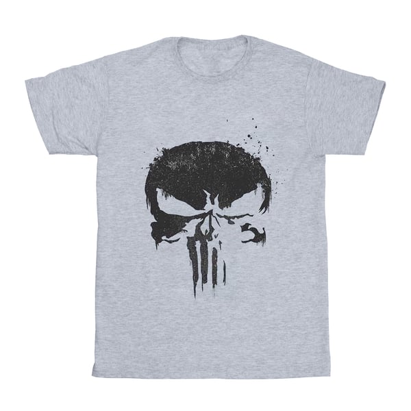 Marvel Naisten The Punisher TV Pääkallologo Puuvillainen Boyfriend T-paita