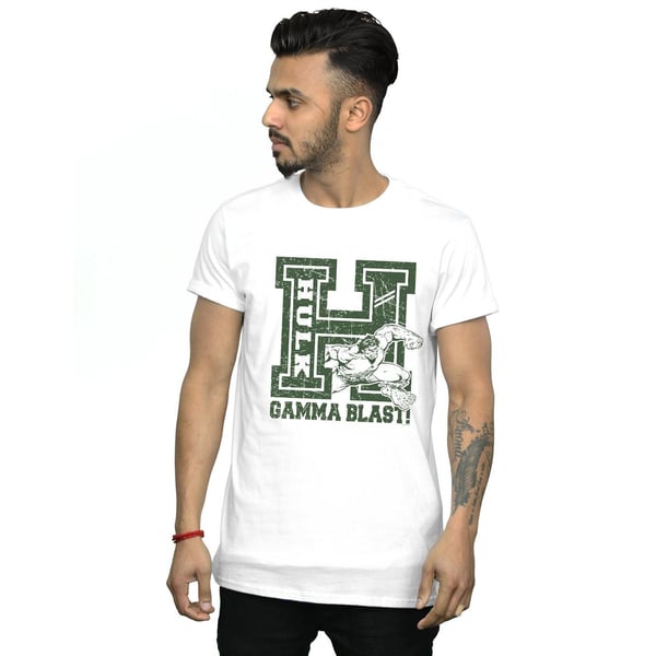 Marvel Mens Hulk Gamma Blast T-Shirt