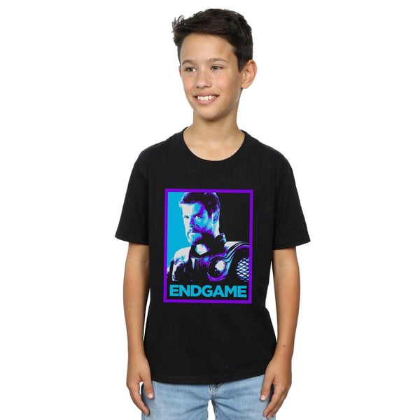 Marvel Boys Avengers Endgame Thor Poster T-Shirt
