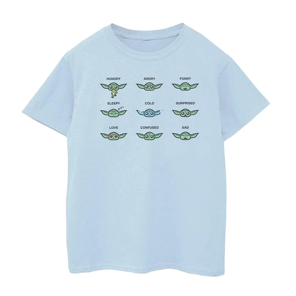 Star Wars Womens/Ladies Mandalorian Grogu Mood Cotton T-Shirt