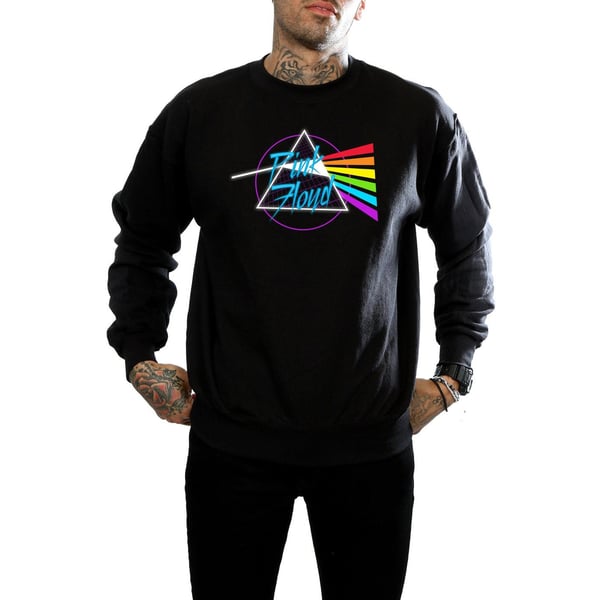 Pink Floyd Mens Neon Darkside Sweatshirt