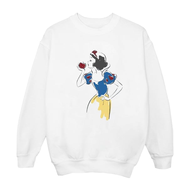 Disney Princess Mens Snow White Apple Glitter Sweatshirt