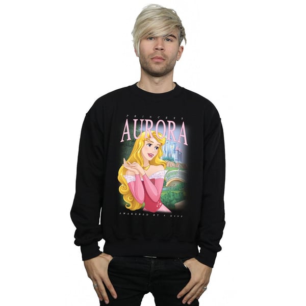 Disney Miesten Prinsessa Ruusunen Aurora Montage -collegepaita
