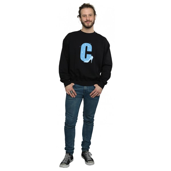 Disney Mens Alphabet C Is For Cinderella Sweatshirt