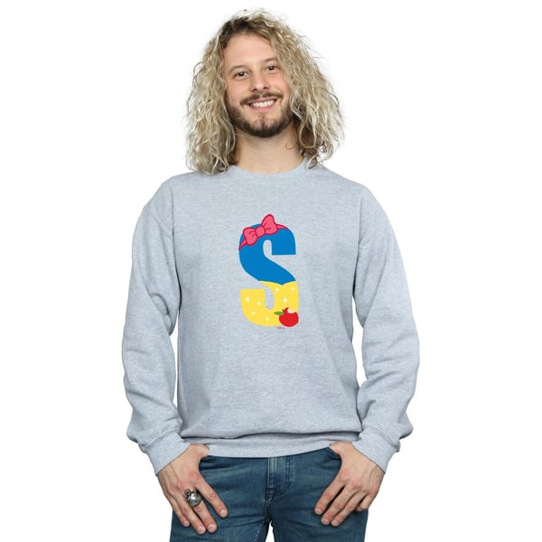 Disney Mens Alphabet S Is For Snow White Sweatshirt