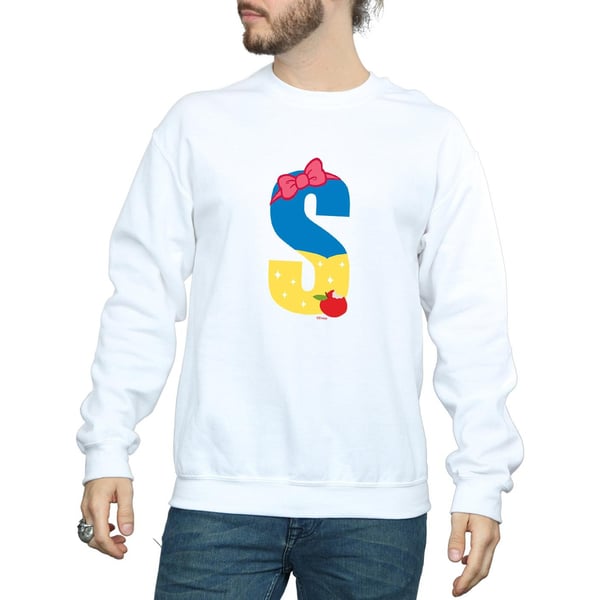 Disney Mens Alphabet S Is For Snow White Sweatshirt