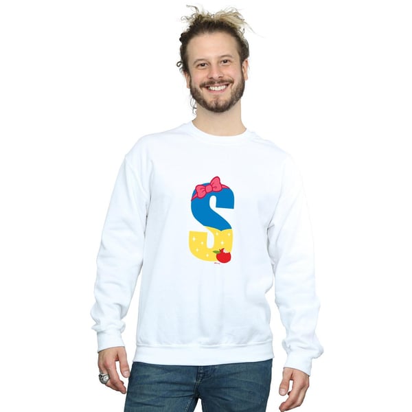 Disney Mens Alphabet S Is For Snow White Sweatshirt