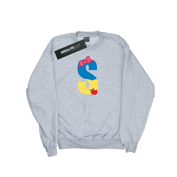Disney Mens Alphabet S Is For Snow White Sweatshirt
