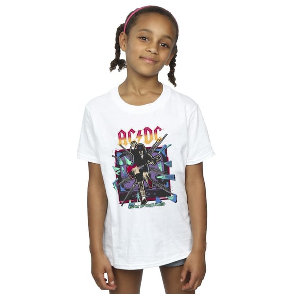 ACDC Girls Blow Up Your Video Jump Cotton T-Shirt