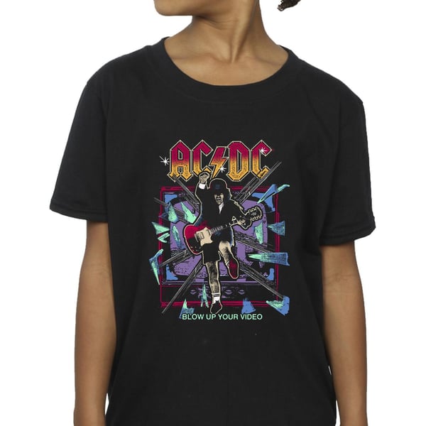 ACDC Girls Blow Up Your Video Jump Cotton T-Shirt