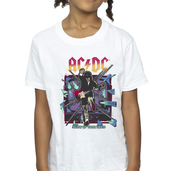 ACDC Girls Blow Up Your Video Jump Cotton T-Shirt