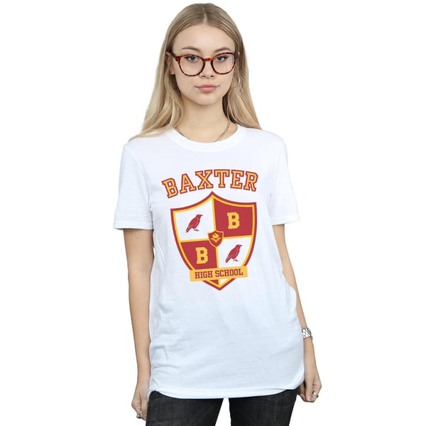 The Chilling Adventures Of Sabrina Womens/Ladies Baxter Crest Cotton Boyfriend T-Shirt