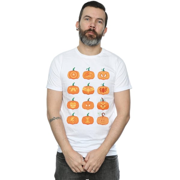 Marvel Mens Avengers Halloween Pumpkin T-Shirt