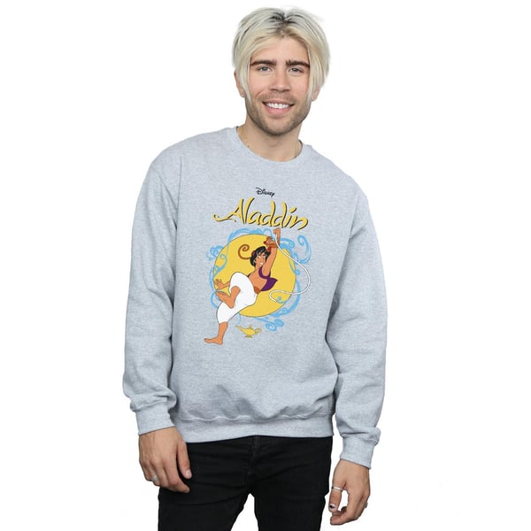 Disney Mens Aladdin Rope Swing Sweatshirt