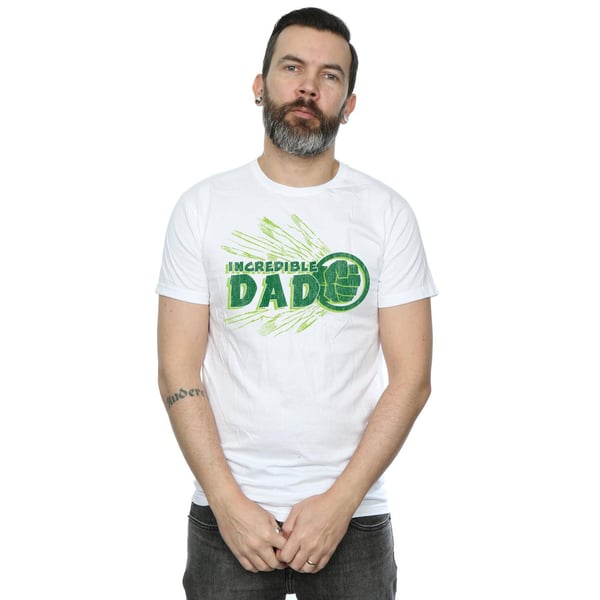Marvel Mens Hulk Incredible Dad T-Shirt