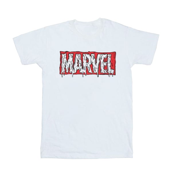Marvel miesten Drip Logo T-paita