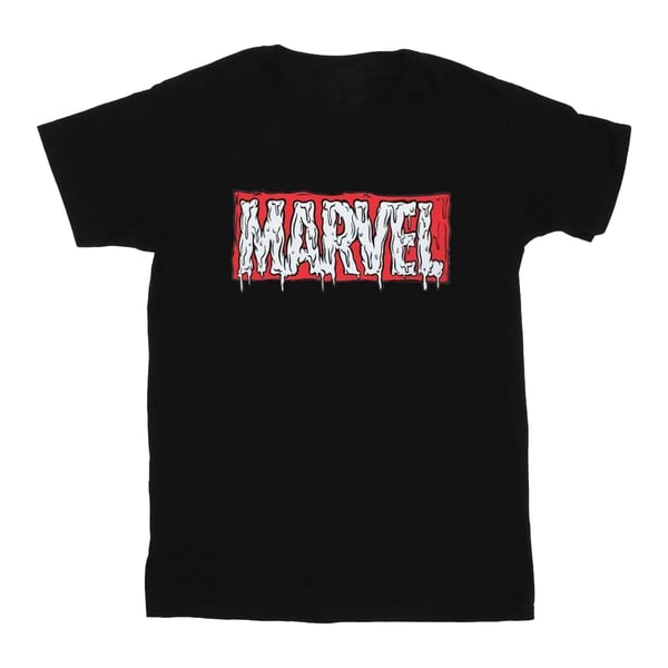 Marvel miesten Drip Logo T-paita