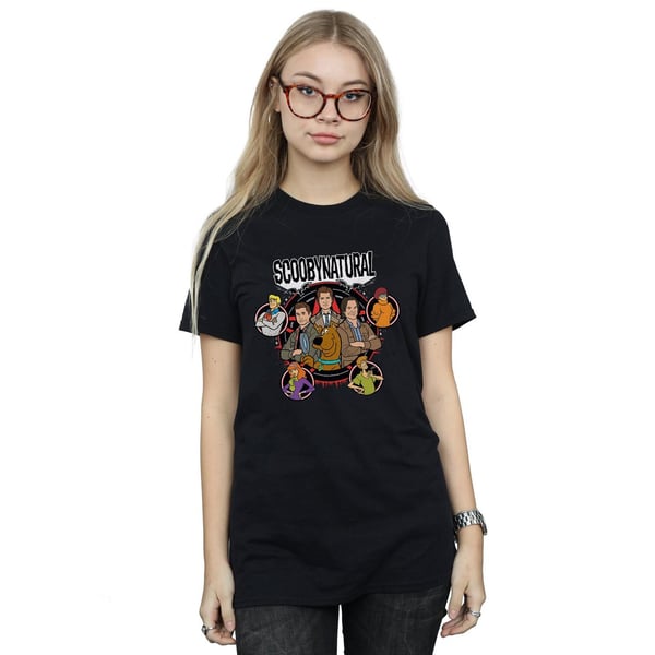 Scoobynatural Womens/Ladies Characters Star Cotton Boyfriend T-Shirt