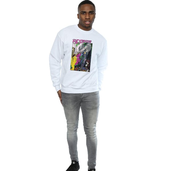 Syd Barrett Mens Fairies Poster Sweatshirt