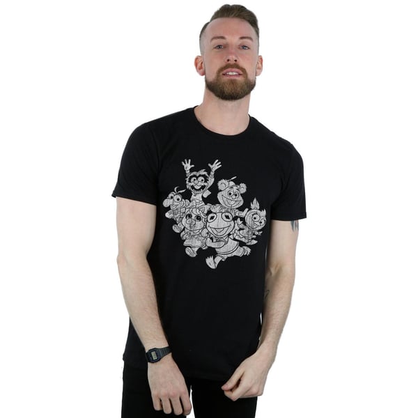 Disney Miesten Muppetit Muppet Babies Mono Group T-paita