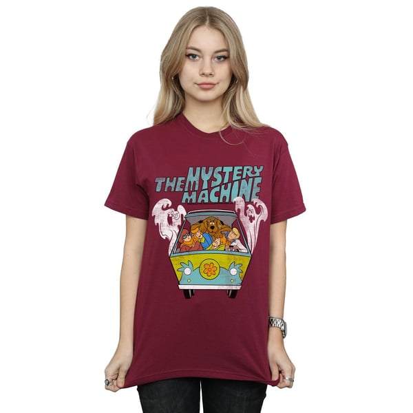 Scooby Doo Womens/Ladies Mystery Machine Cotton Boyfriend T-Shirt