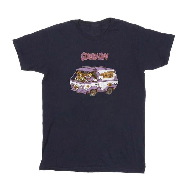 Scooby Doo Womens/Ladies Mystery Machine Van Cotton Boyfriend T-Shirt