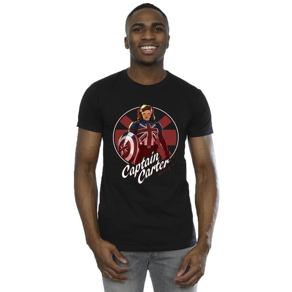 Marvel Mens What If Captain Carter T-Shirt
