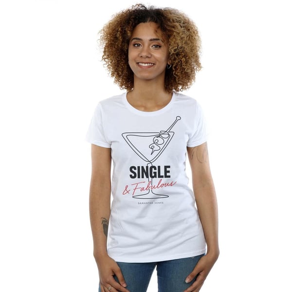 Sex And The City Womens/Ladies Single And Fabulous Cotton T-Shirt