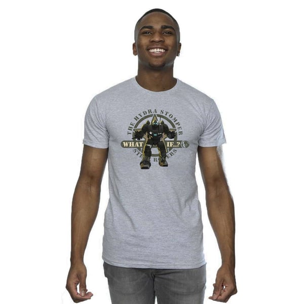 Marvel Mens What If Hydra Stomper Rodgers T-Shirt
