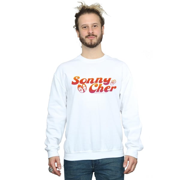 Sonny & Cher Miesten Gradient Logo Collegepaita