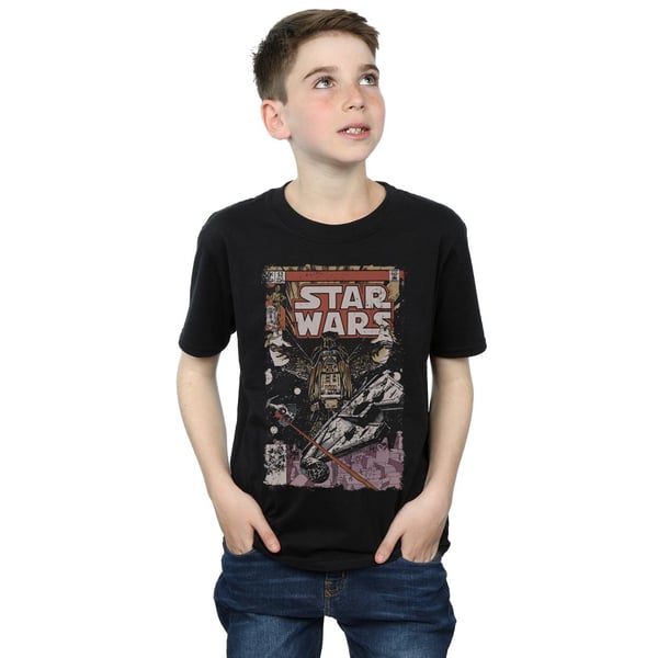 Star Wars Boys Millennium Falcon Comic T-Shirt