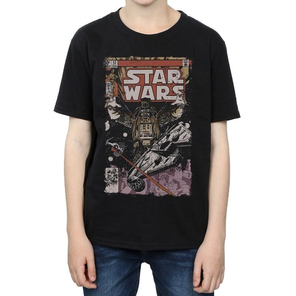 Star Wars Boys Millennium Falcon Comic T-Shirt