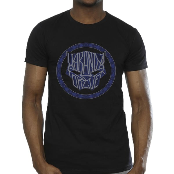 Marvel Mens Wakanda Forever Tribal Icon T-Shirt