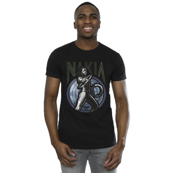 Marvel Miesten Wakanda Forever Nakia Shield T-paita