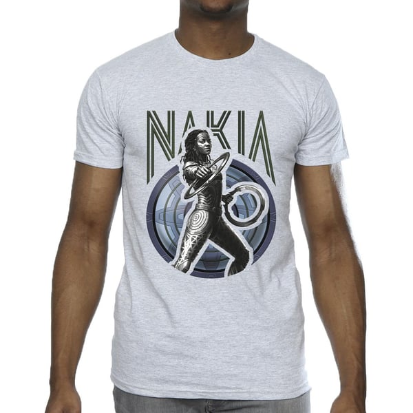 Marvel Miesten Wakanda Forever Nakia Shield T-paita