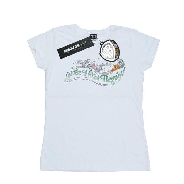 Tom And Jerry Dam/Dam Let The Hunt Begin T-shirt i bomull
