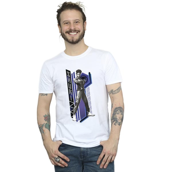 Marvel Mens Black Panther Wakanda Forever Shuri Pose T-Shirt