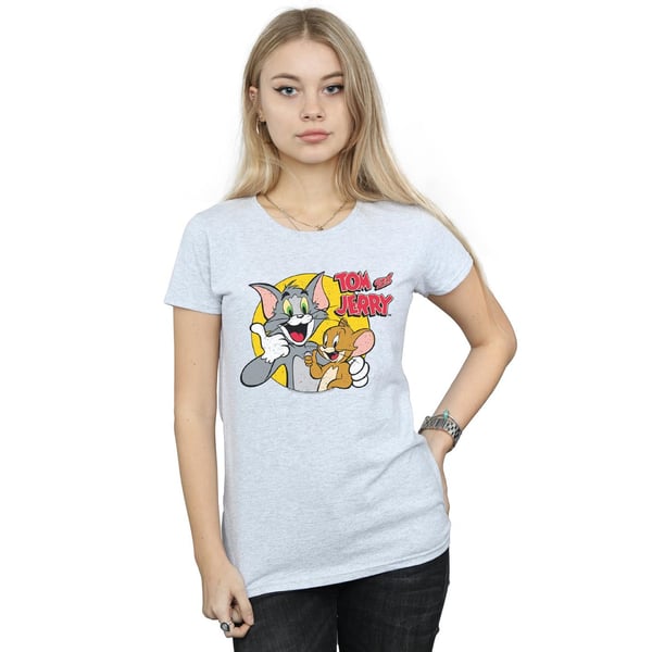 Tom And Jerry Womens/Ladies Thumbs Up Cotton T-Shirt