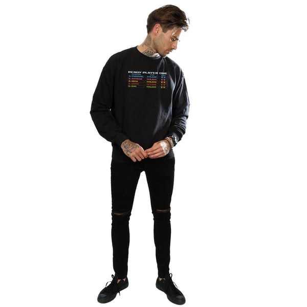 Ready Player One Mens 8-Bit Scoreboard Sweatshirt