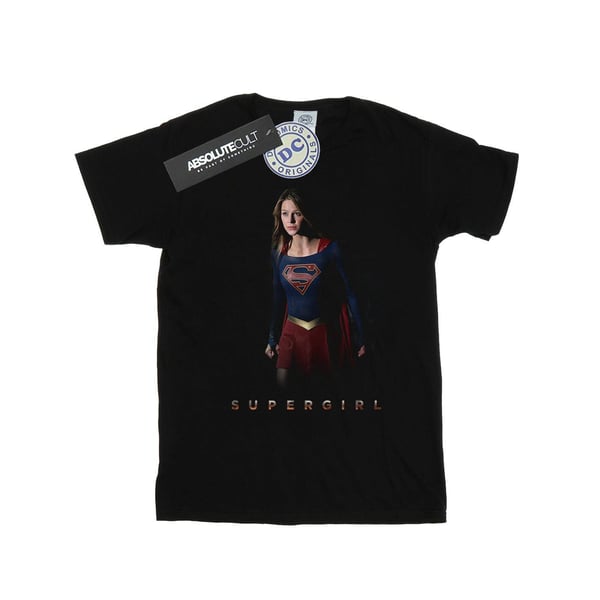 DC Comics Womens/Ladies Supergirl TV Series Kara Standing Cotton Boyfriend T-Shirt
