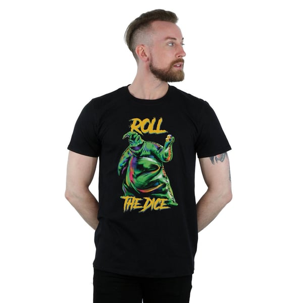 Disney Mens Nightmare Before Christmas Oogie Boogie Dice T-Shirt