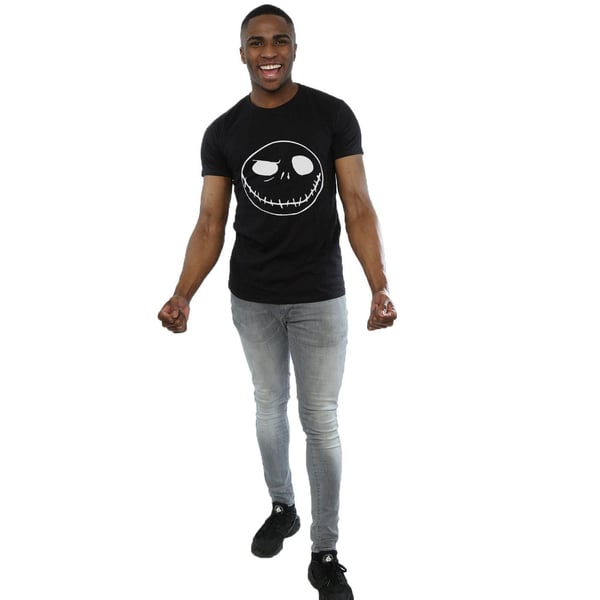 Disney Mens Nightmare Before Christmas Jack´s Big Face T-Shirt
