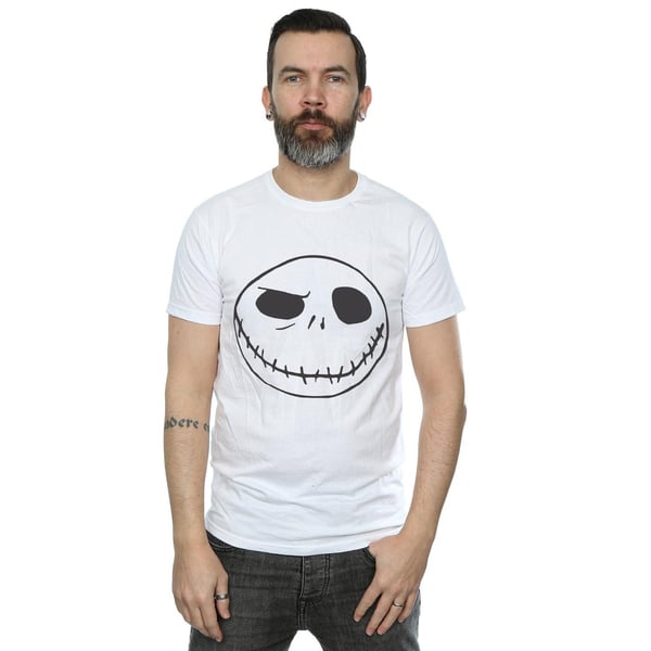 Disney Mens Nightmare Before Christmas Jack´s Big Face T-Shirt