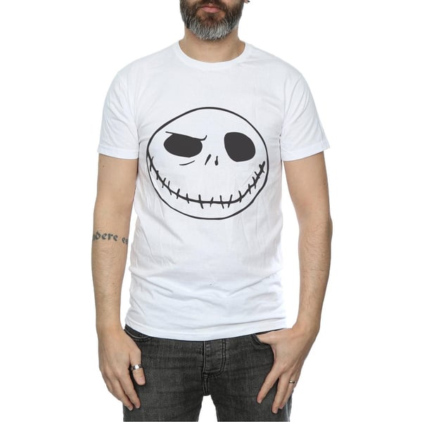 Disney Mens Nightmare Before Christmas Jack´s Big Face T-Shirt
