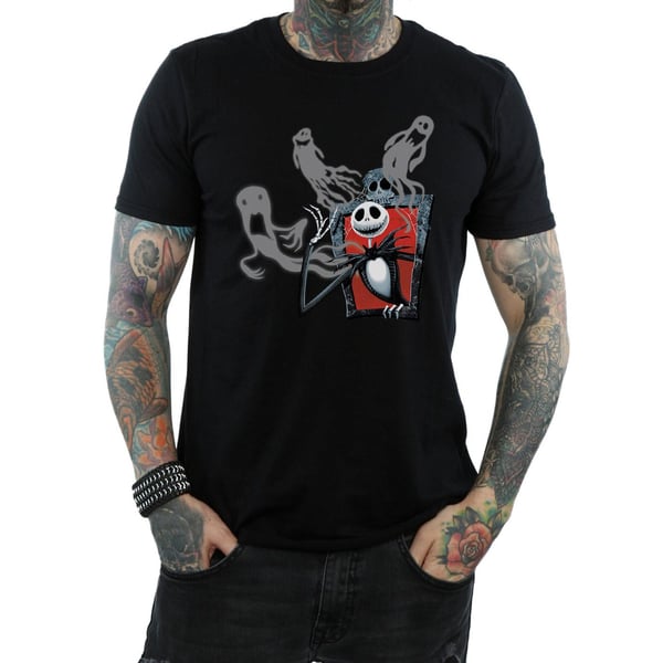 Disney Mens Nightmare Before Christmas Ghosts Of Jack T-Shirt